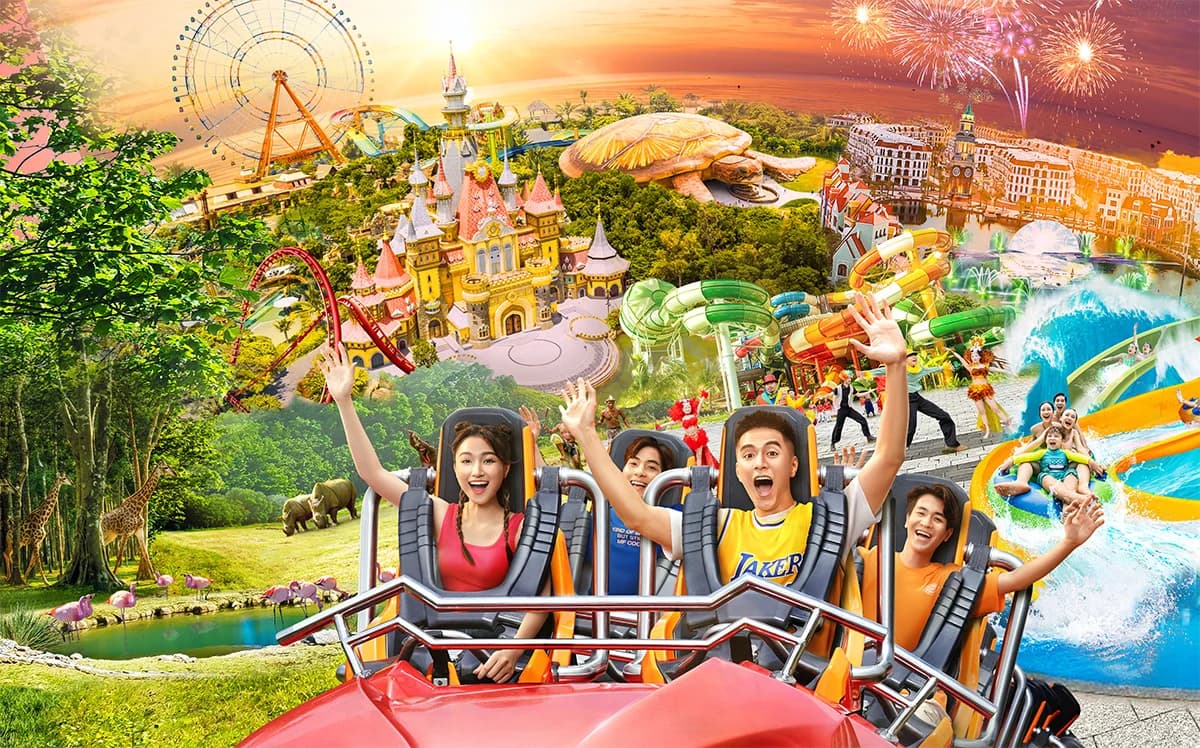 Combo 1 Ngày VinWonders Phú Quốc + Vinpearl Safari + Fastpass Cổng + Xe Điện Buggy main